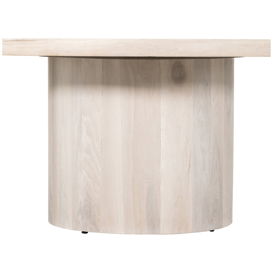 Four Hands Wesson Hudson Round Dining Table - Ashen Walnut