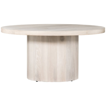 Four Hands Wesson Hudson Round Dining Table - Ashen Walnut