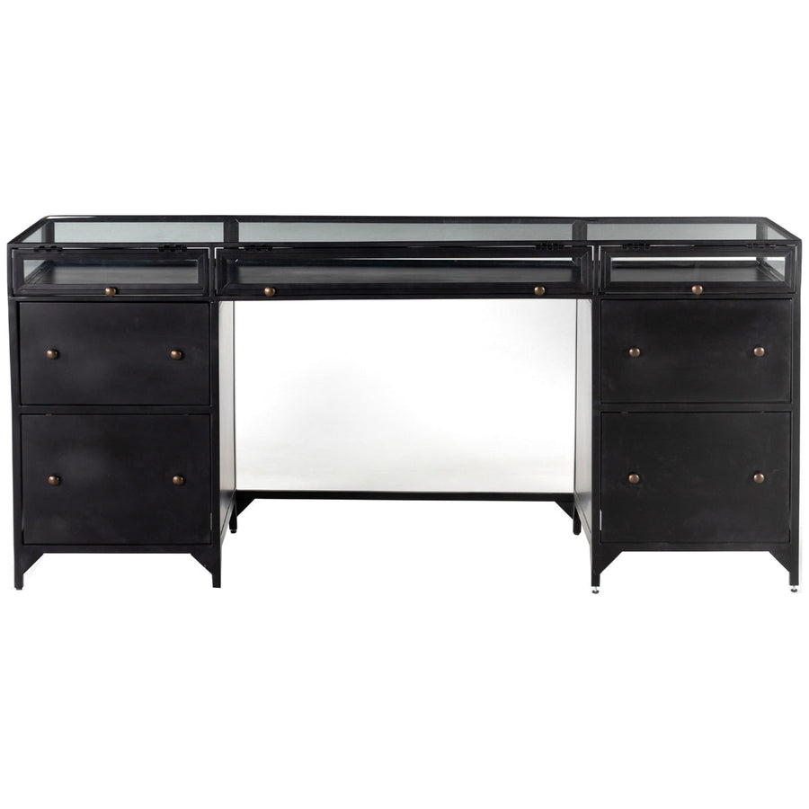 Four Hands Belmont Shadow Box Executive Desk