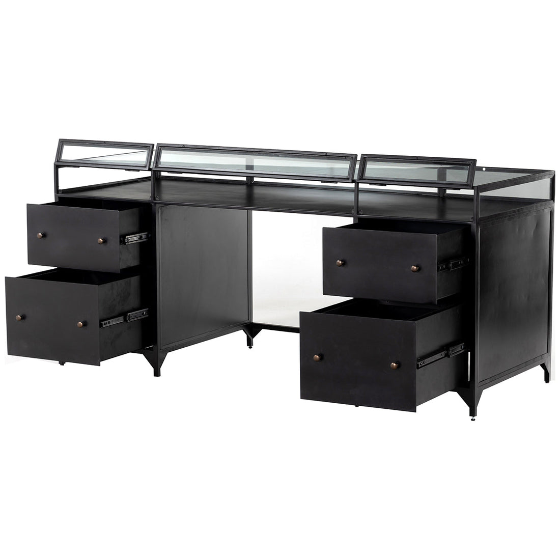 Four Hands Belmont Shadow Box Executive Desk