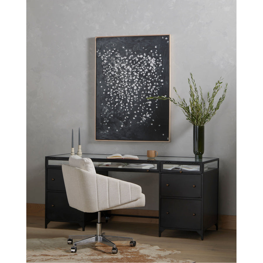 Four Hands Belmont Shadow Box Executive Desk