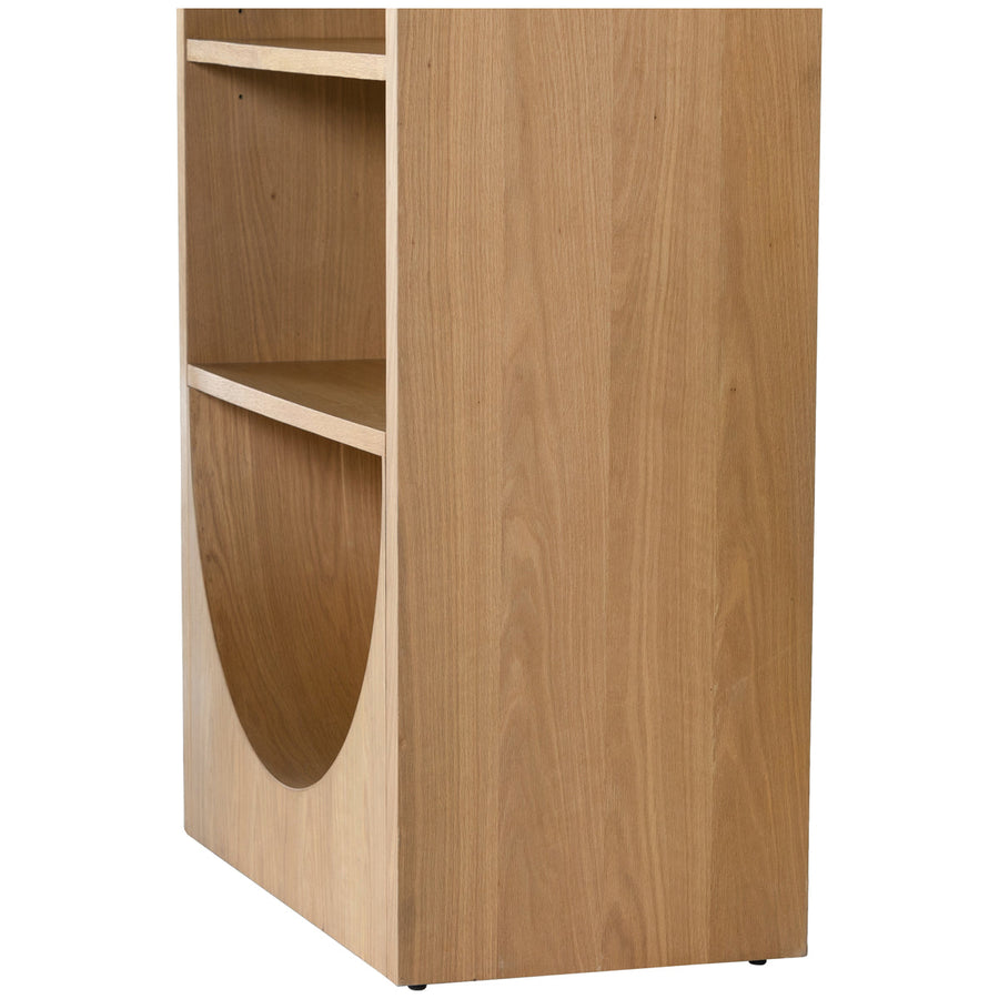 Four Hands Filmore Higgs Bookcase - Honey Oak Veneer