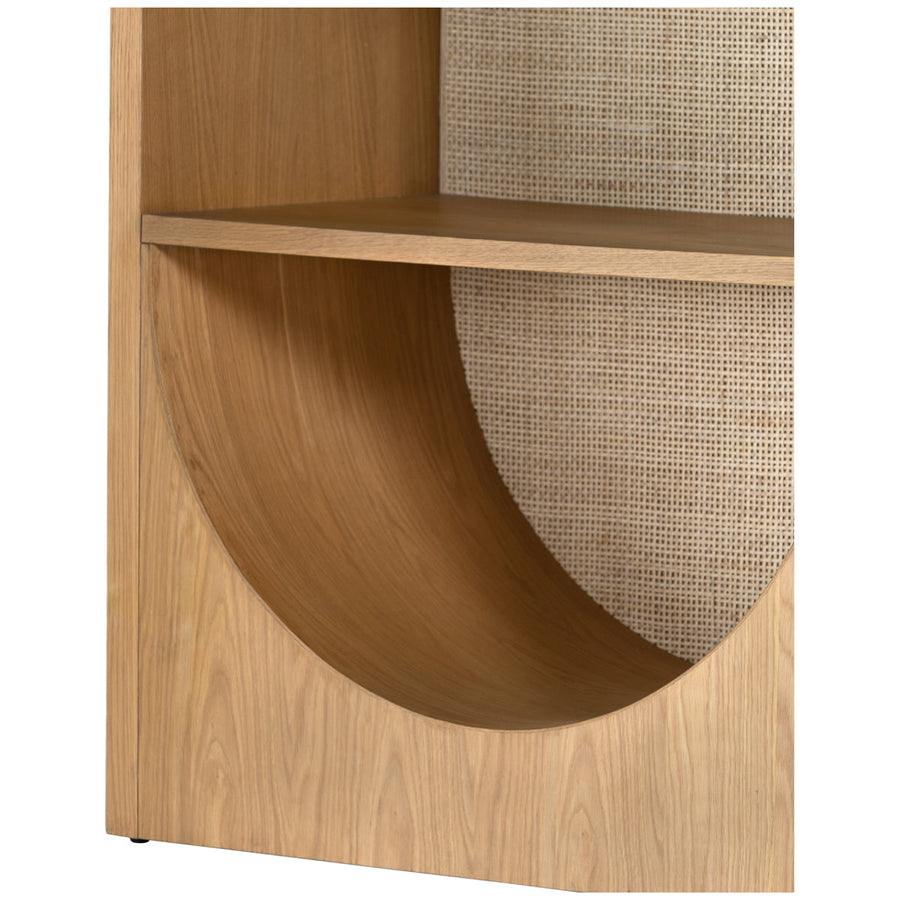 Four Hands Filmore Higgs Bookcase - Honey Oak Veneer