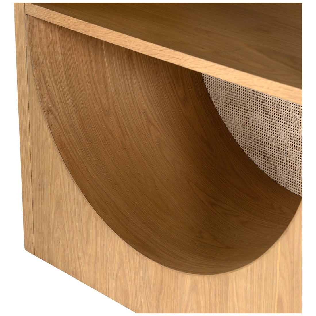 Four Hands Filmore Higgs Bookcase - Honey Oak Veneer