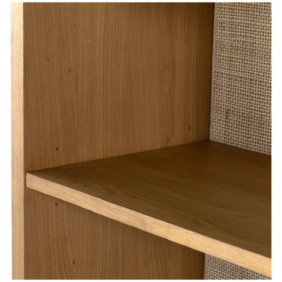 Four Hands Filmore Higgs Bookcase - Honey Oak Veneer