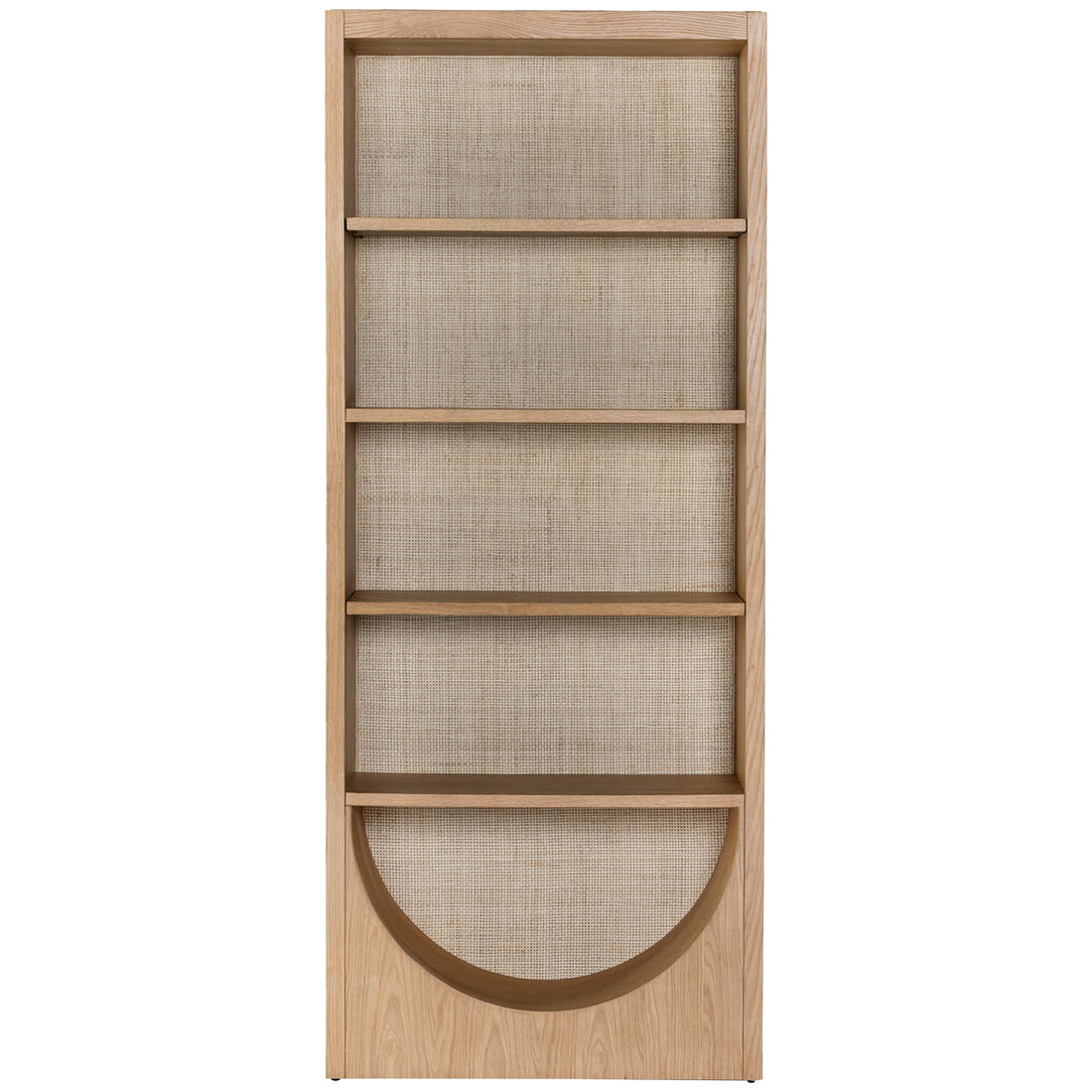 Four Hands Filmore Higgs Bookcase - Honey Oak Veneer