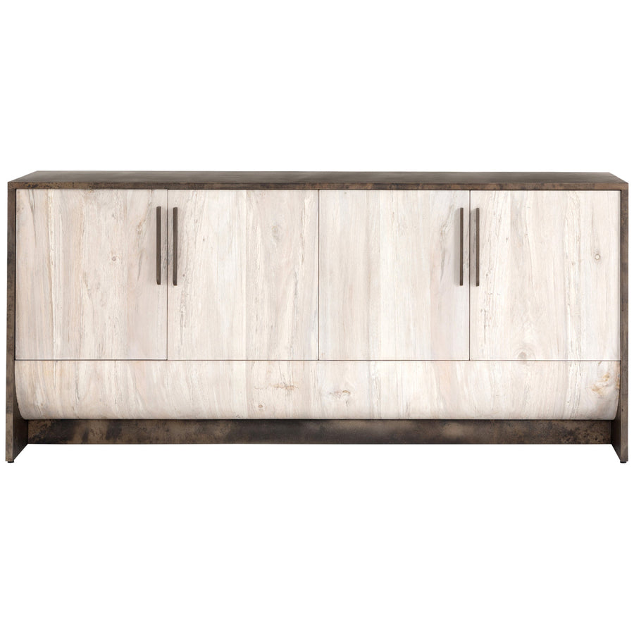 Four Hands Wesson Loros Sideboard - Bleached Spalted Oak