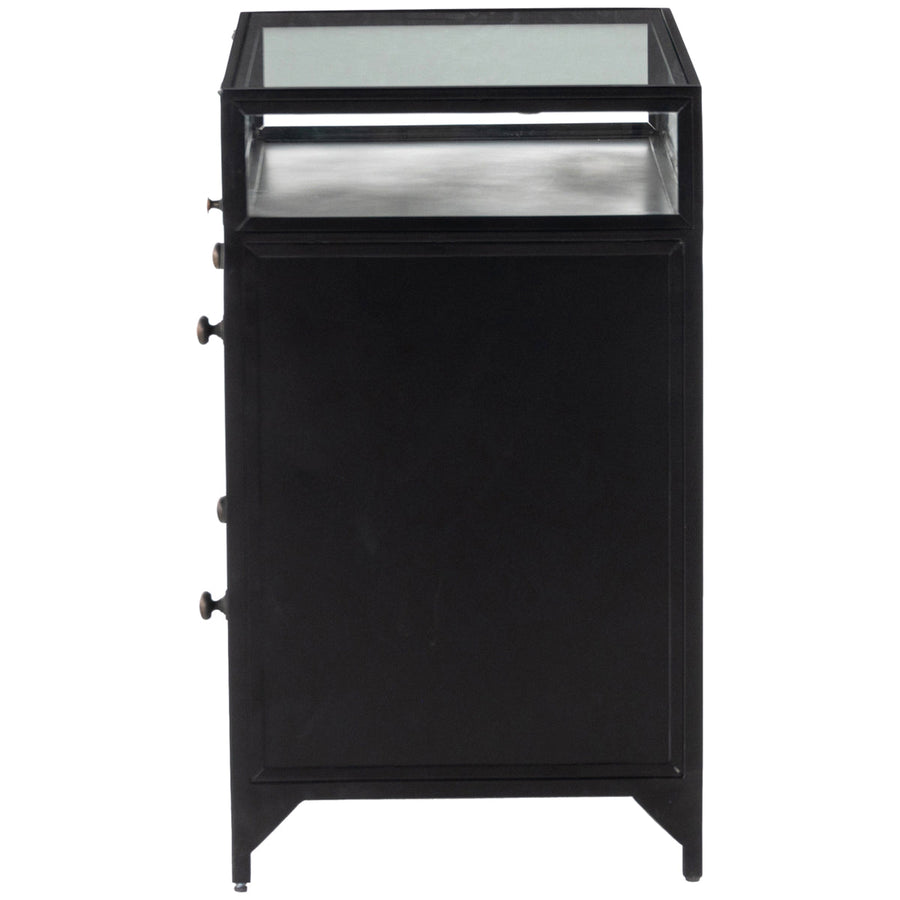 Four Hands Belmont Shadow Box Nightstand - Black