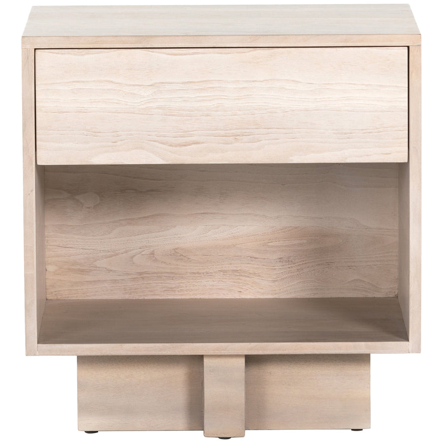 Four Hands Wesson Bodie Nightstand - Ashen Walnut