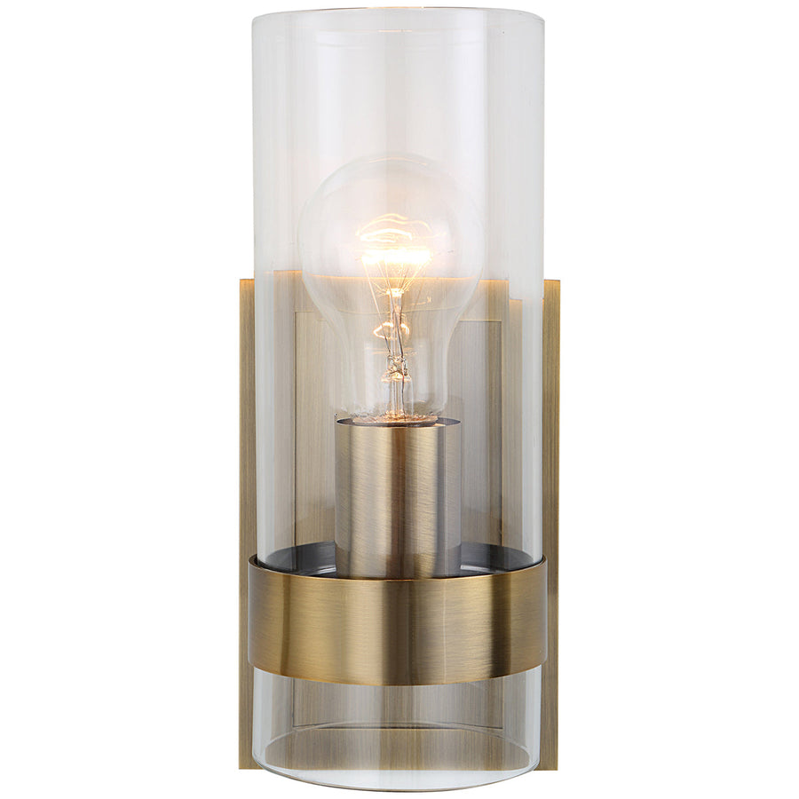 Uttermost Cardiff 1-Light Cylinder Sconce