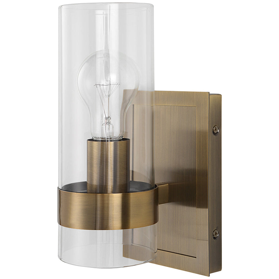 Uttermost Cardiff 1-Light Cylinder Sconce