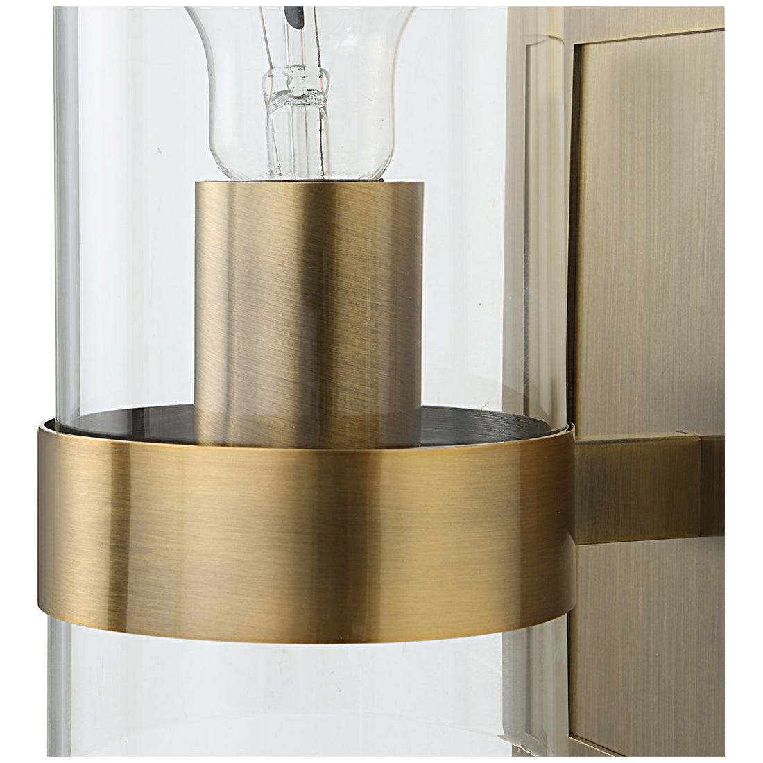 Uttermost Cardiff 1-Light Cylinder Sconce