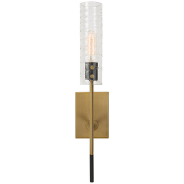 Uttermost Telesto 1-Light Brass Sconce