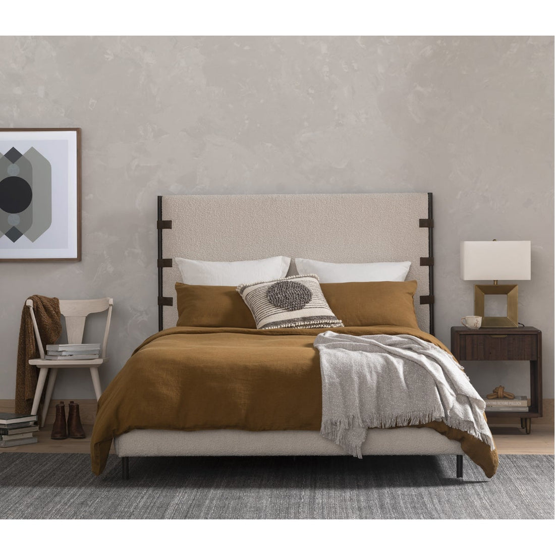 Four Hands Irondale Anderson Bed - Knoll Natural