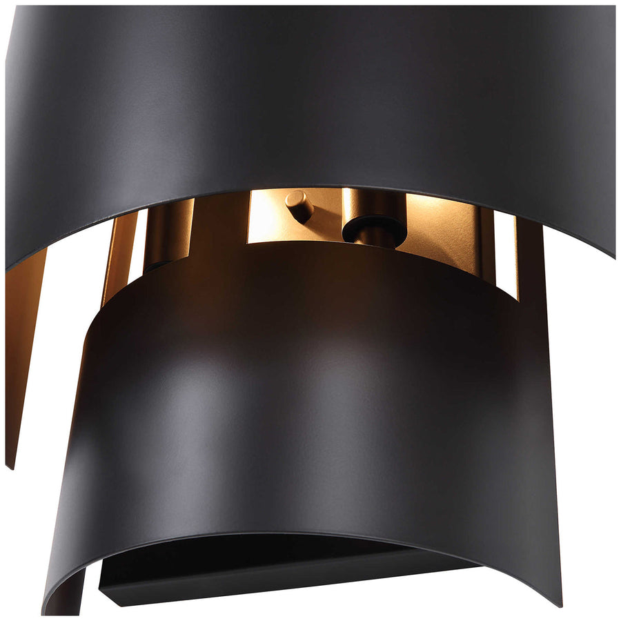 Uttermost Youngstown Dark Bronze 2-Light Sconce