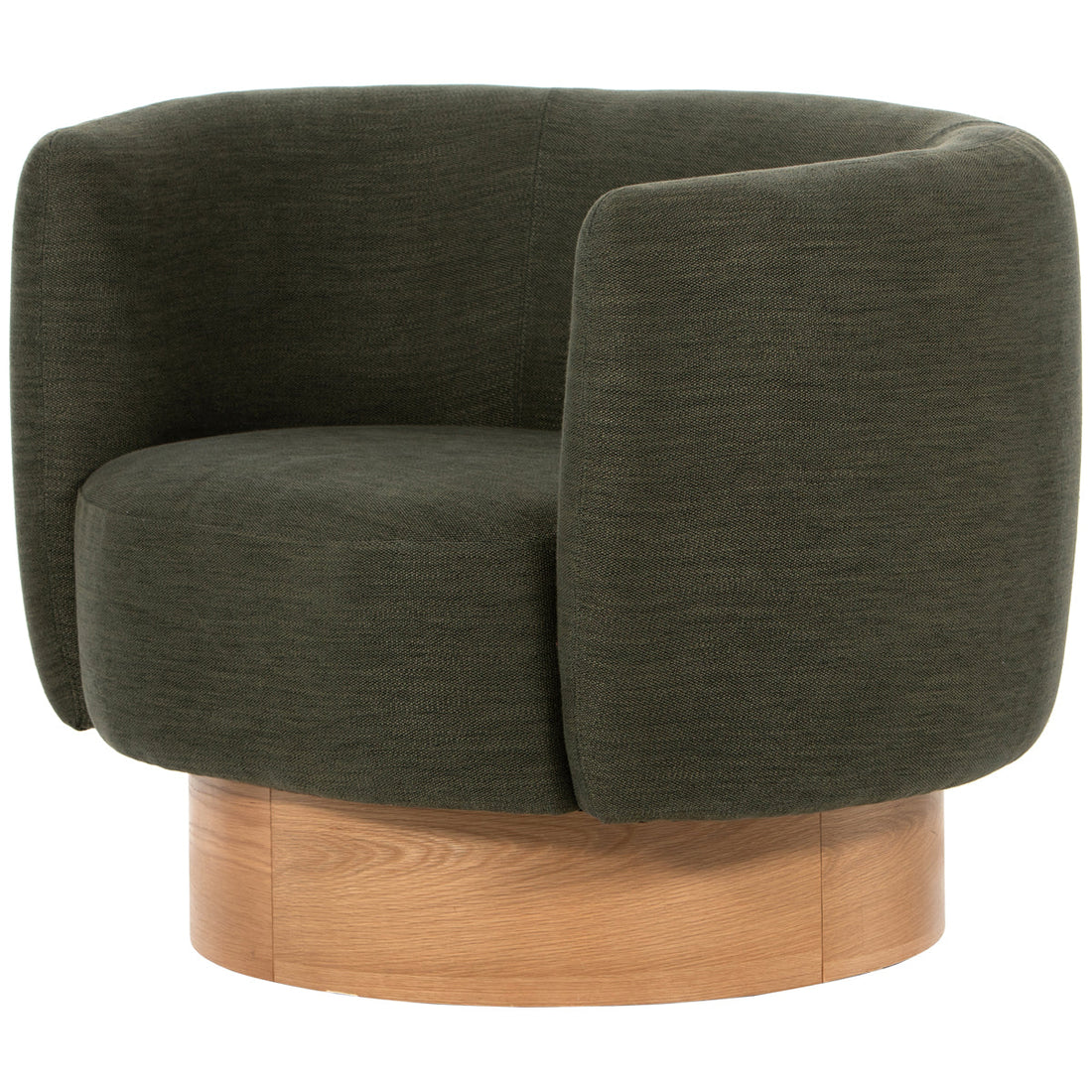 Four Hands Oslo Calista Swivel Chair - Atlantis Moss