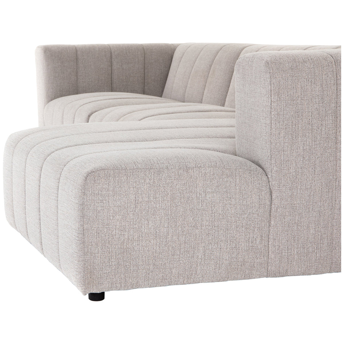 Four Hands Grayson Langham Channeled 3-Piece Sectional - Sandstone