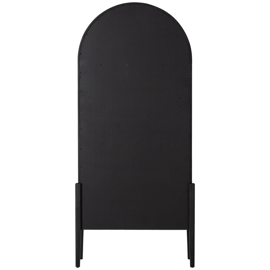 Four Hands Irondale Tolle Cabinet - Drifted Matte Black