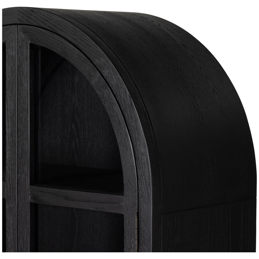 Four Hands Irondale Tolle Cabinet - Drifted Matte Black