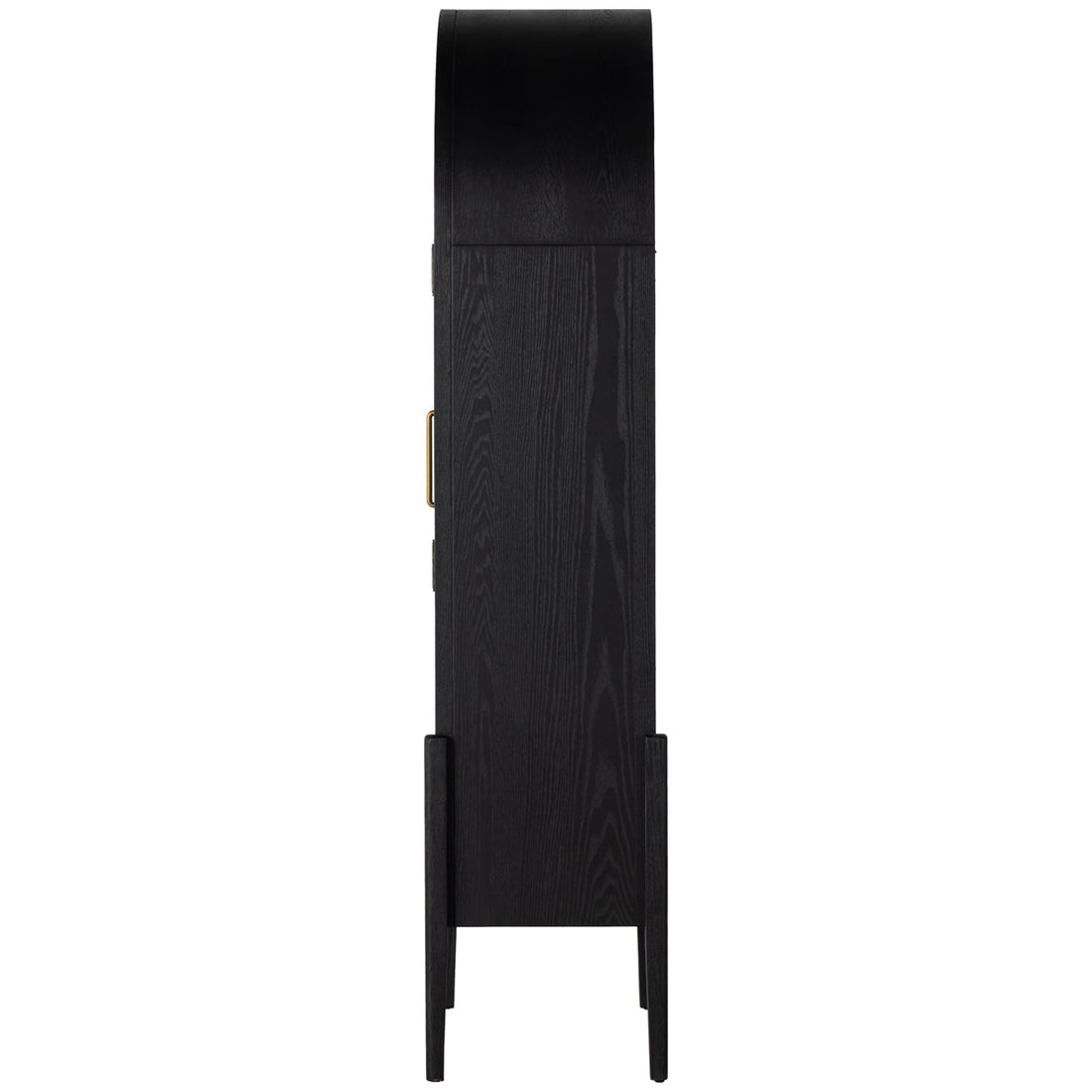 Four Hands Irondale Tolle Cabinet - Drifted Matte Black