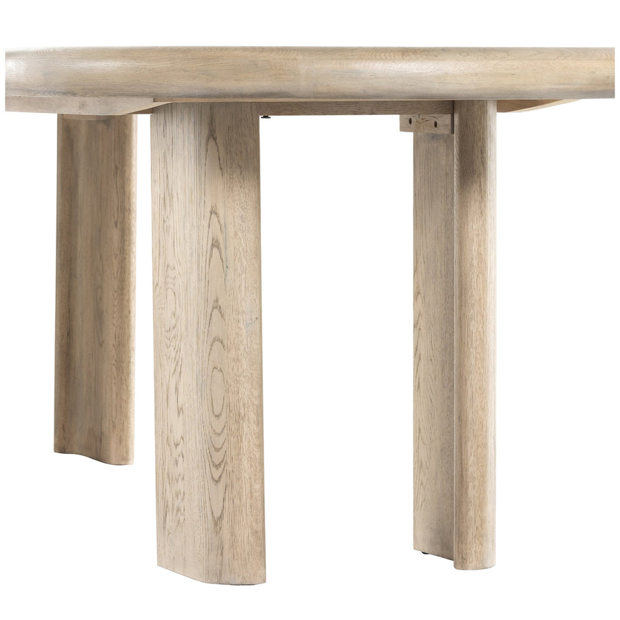 Four Hands Haiden Jaylen Extension Dining Table - Yucca Oak