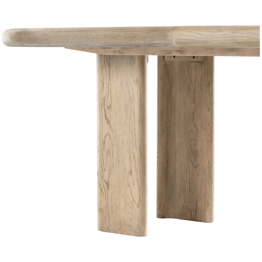 Four Hands Haiden Jaylen Extension Dining Table - Yucca Oak