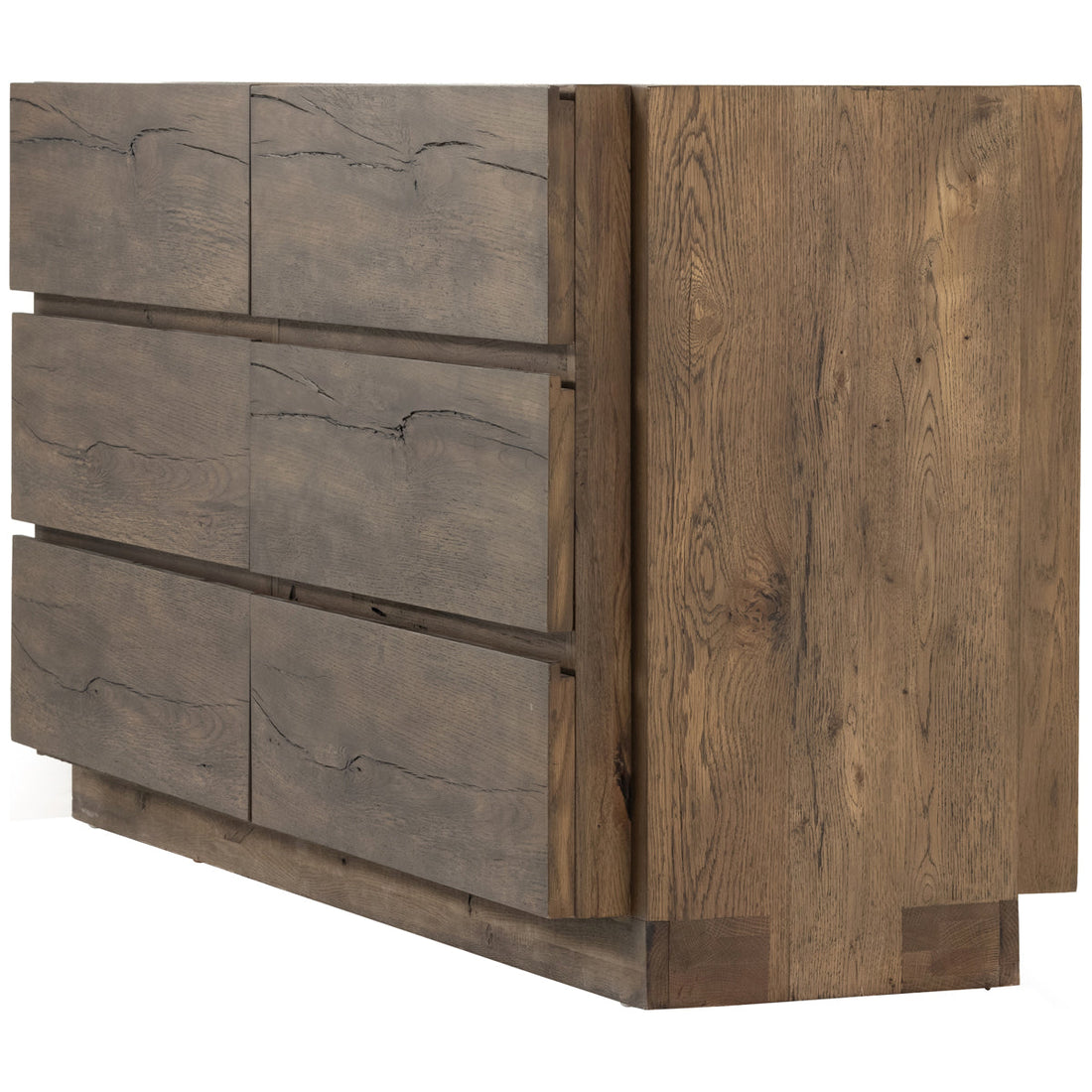 Four Hands Bina Perrin 6-Drawer Dresser - Rustic Fawn