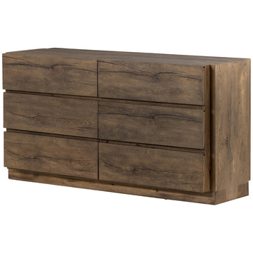 Four Hands Bina Perrin 6-Drawer Dresser - Rustic Fawn