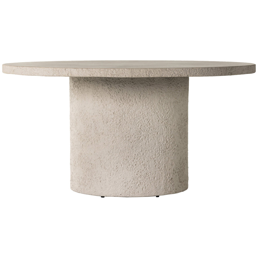 Four Hands Constantine Otero Round Outdoor Dining Table - White