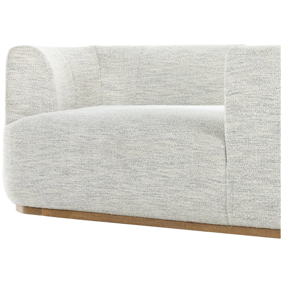 Four Hands Centrale Deandra Tete A Tete Chaise - Merino Cotton