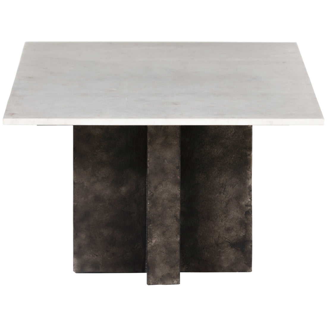 Four Hands Marlow Terrell Coffee Table - Raw Black