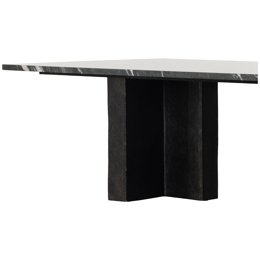 Four Hands Marlow Terrell Coffee Table - Black Marble