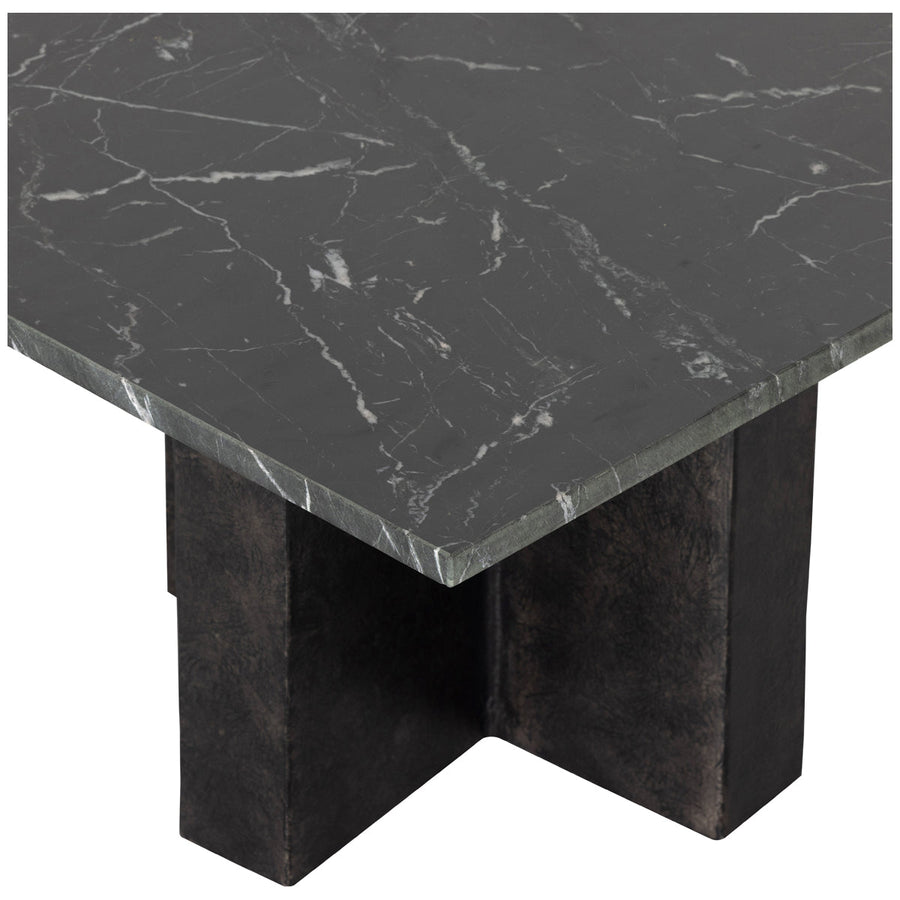 Four Hands Marlow Terrell Coffee Table - Black Marble