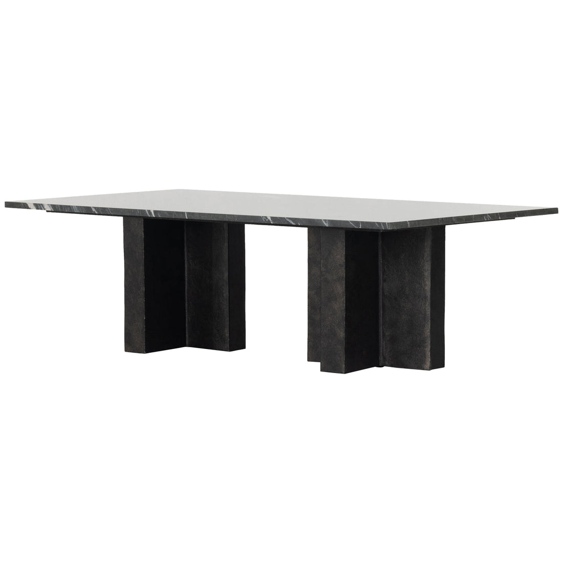 Four Hands Marlow Terrell Coffee Table - Black Marble