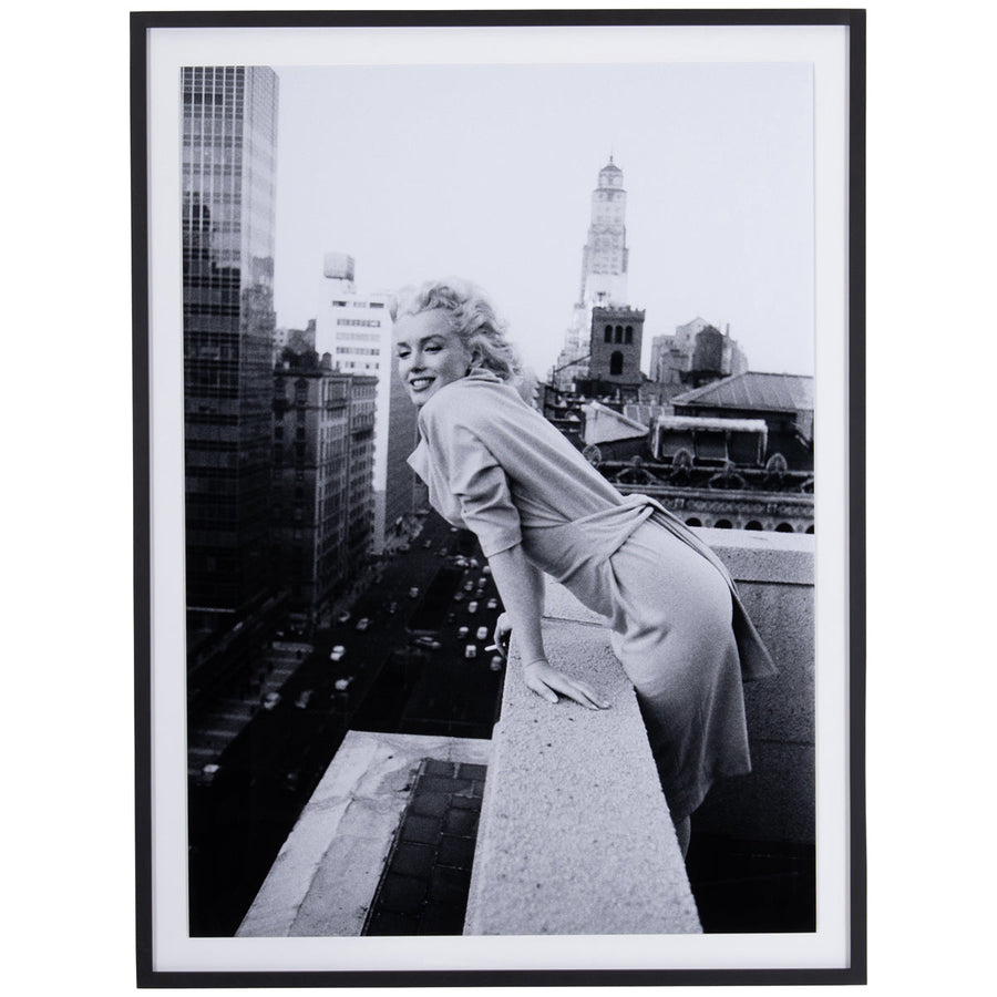 Four Hands Art Studio Marilyn On The Roof I by Getty Images