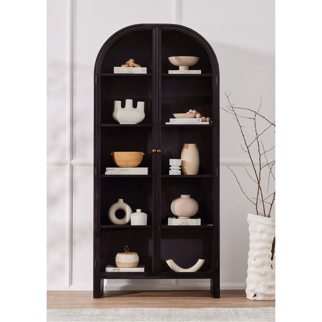 Four Hands Bolton Breya Cabinet - Black