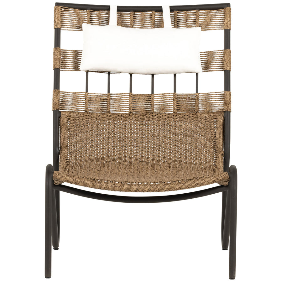 Four Hands Solano Tegan Outdoor Chair - Faux Dark Hyacinth