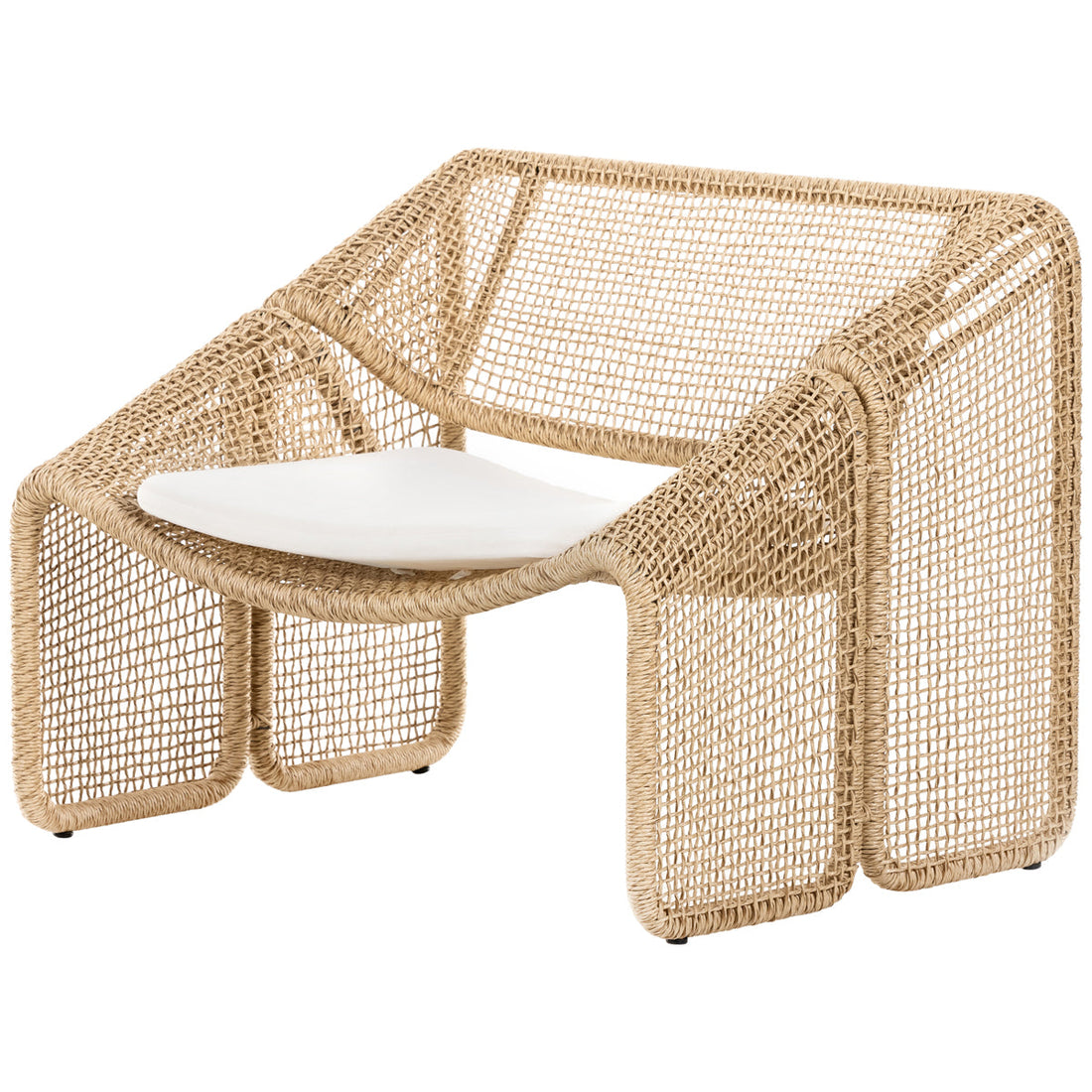 Four Hands Solano Selma Outdoor Chair - Faux Hyacinth