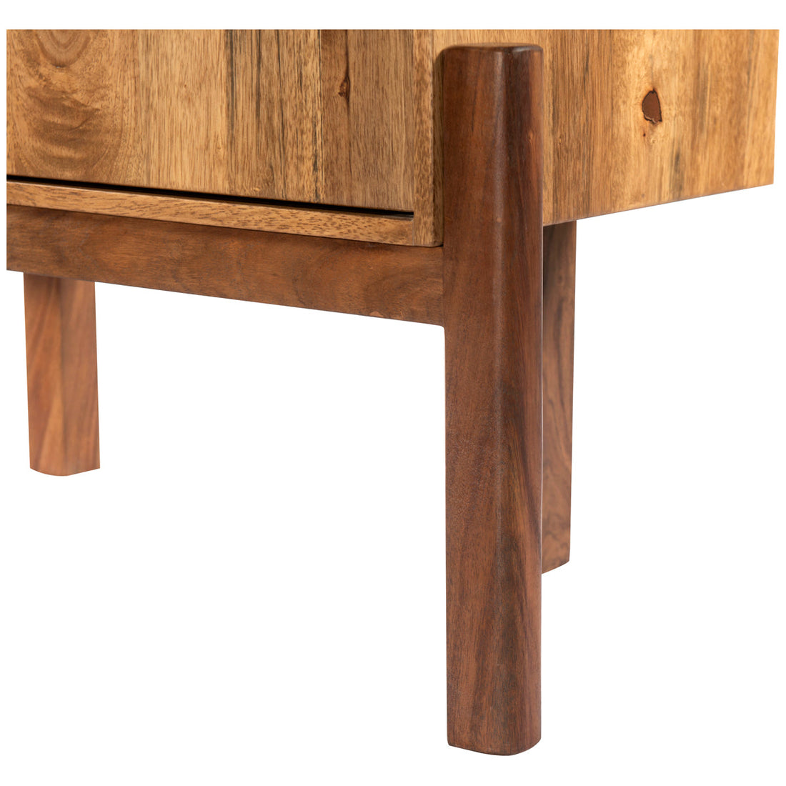 Four Hands Merritt Reza Bar Cabinet - Smoked Honey