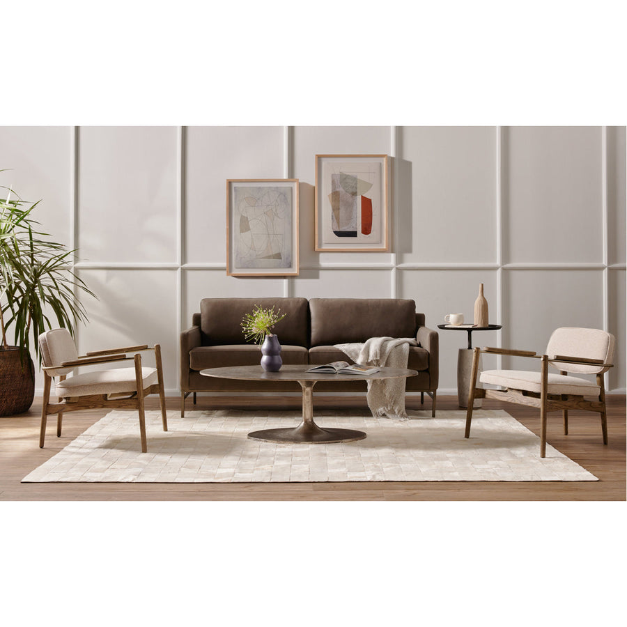 Four Hands Grayson Vanna Sofa - Umber Pewter