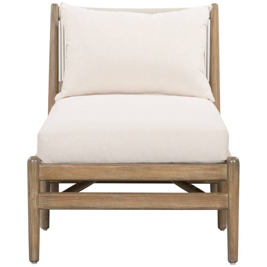 Four Hands Halsted Rosen Outdoor Chaise - Natural Eucalyptus