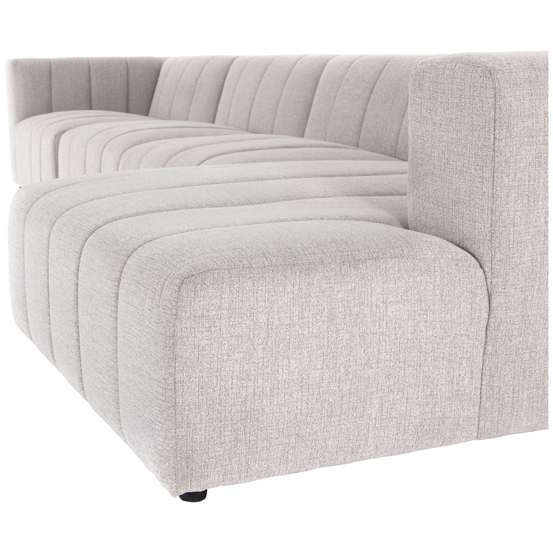 Four Hands Grayson Langham Channeled 4-Piece Sectional - Sandstone