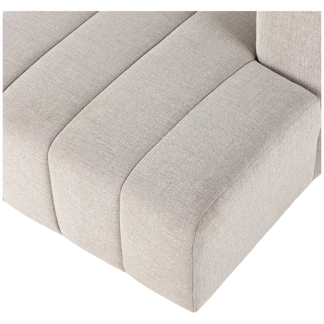 Four Hands Grayson Langham Channeled 5-Piece Sectional - Sandstone