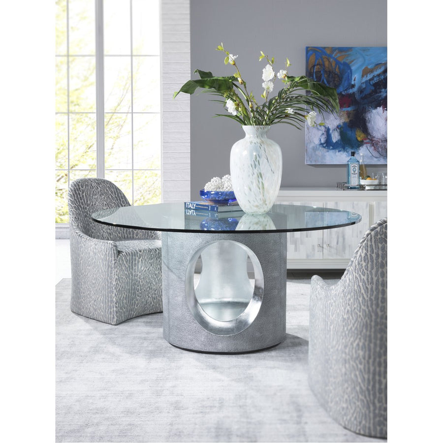 Artistica Home Circa Round Dining Table with Glass Top 2275-870