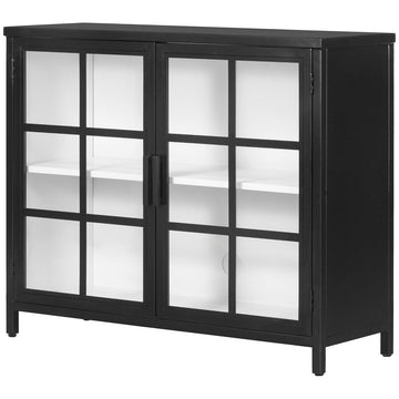 Four Hands Bolton Lexington Small Cabinet - Black