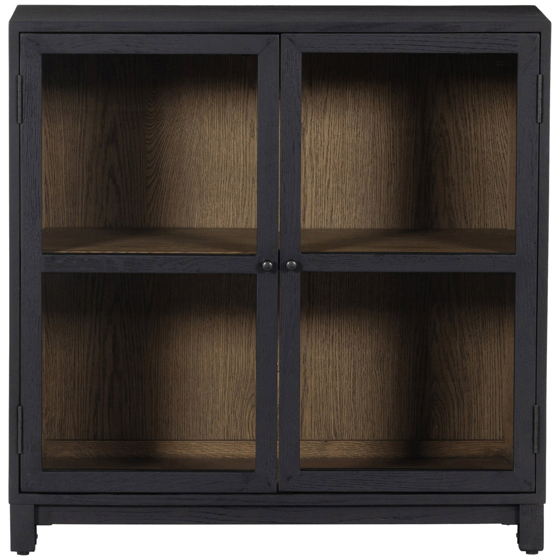 Four Hands Irondale Millie Small Cabinet - Drifted Matte Black