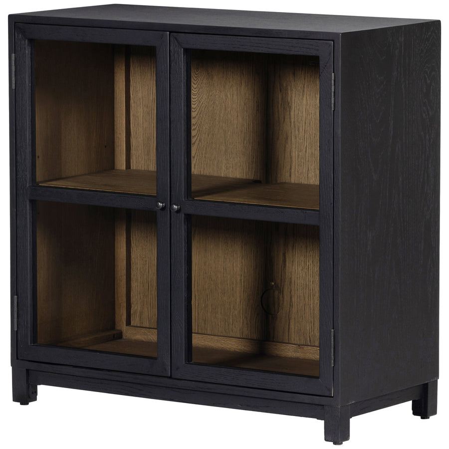 Four Hands Irondale Millie Small Cabinet - Drifted Matte Black