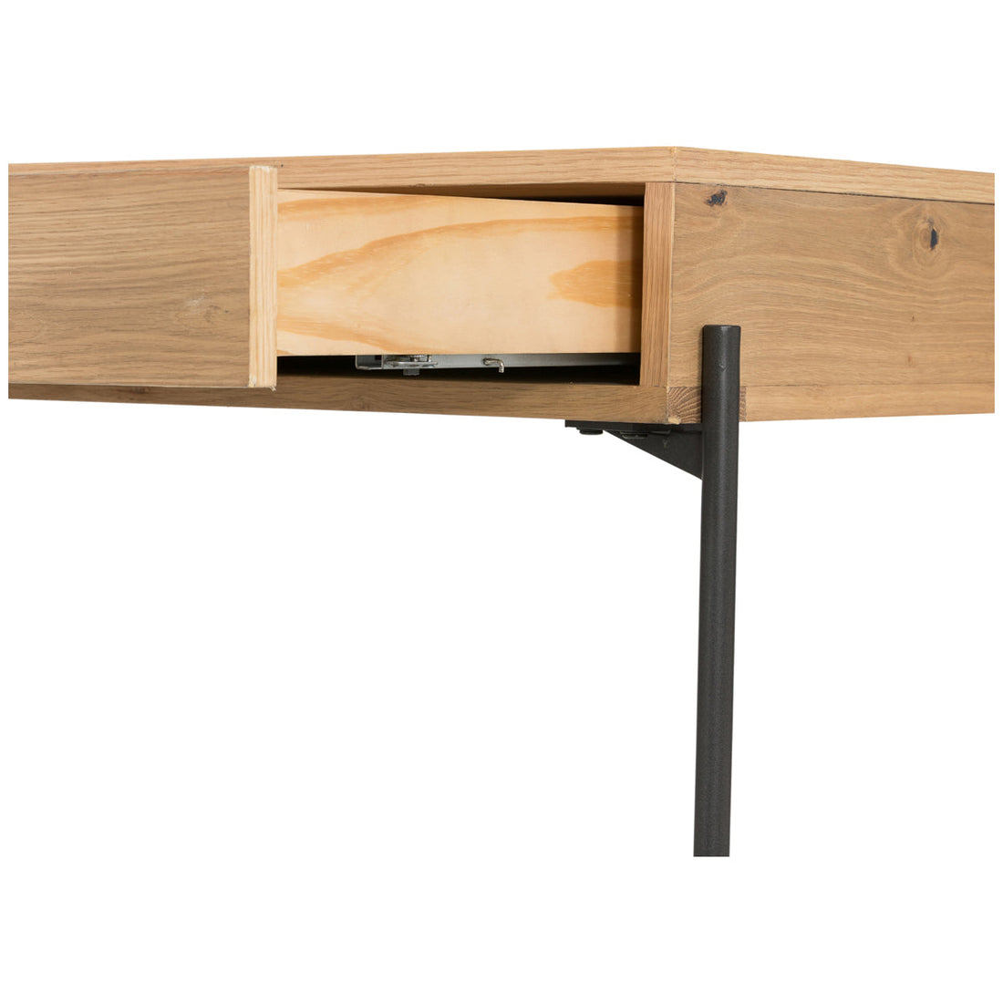 Four Hands Haiden Eaton Modular Desk - Light Oak Resin