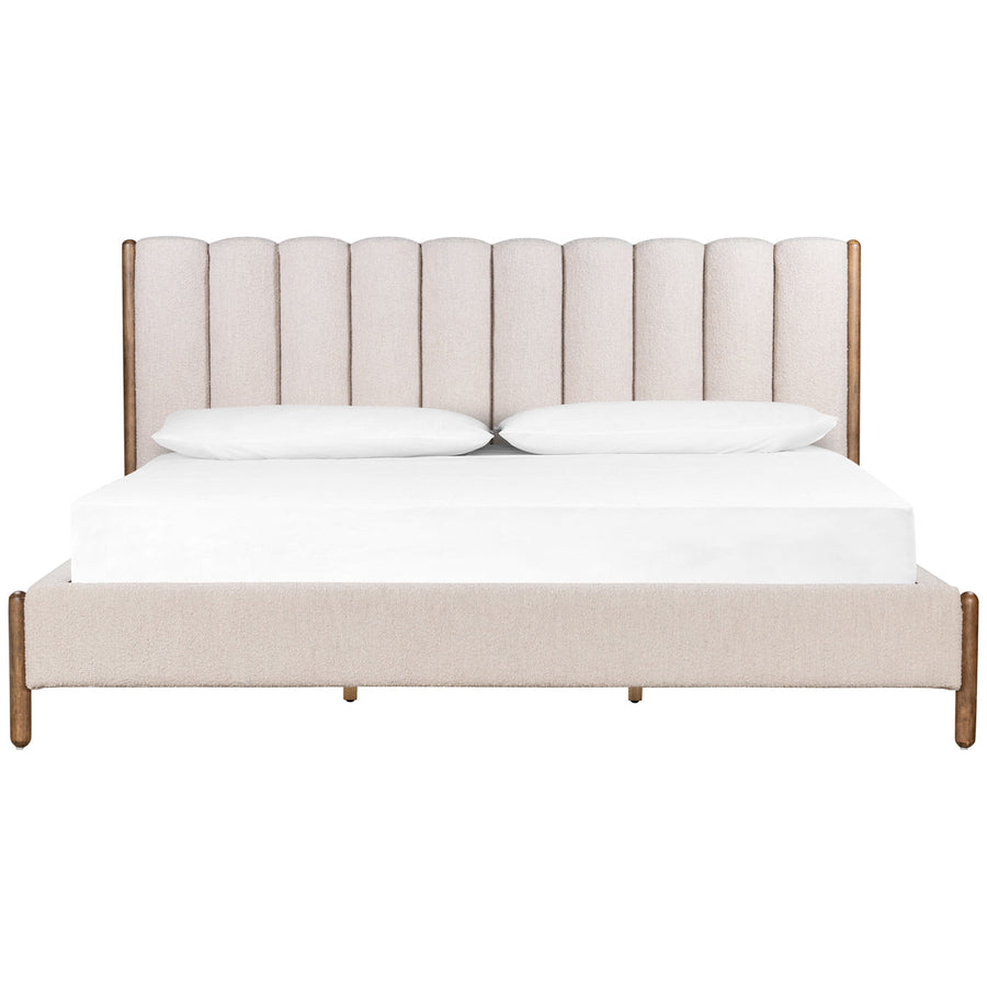 Four Hands Easton Emma Bed - Knoll Sand