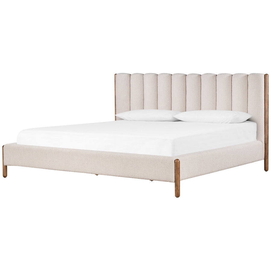 Four Hands Easton Emma Bed - Knoll Sand